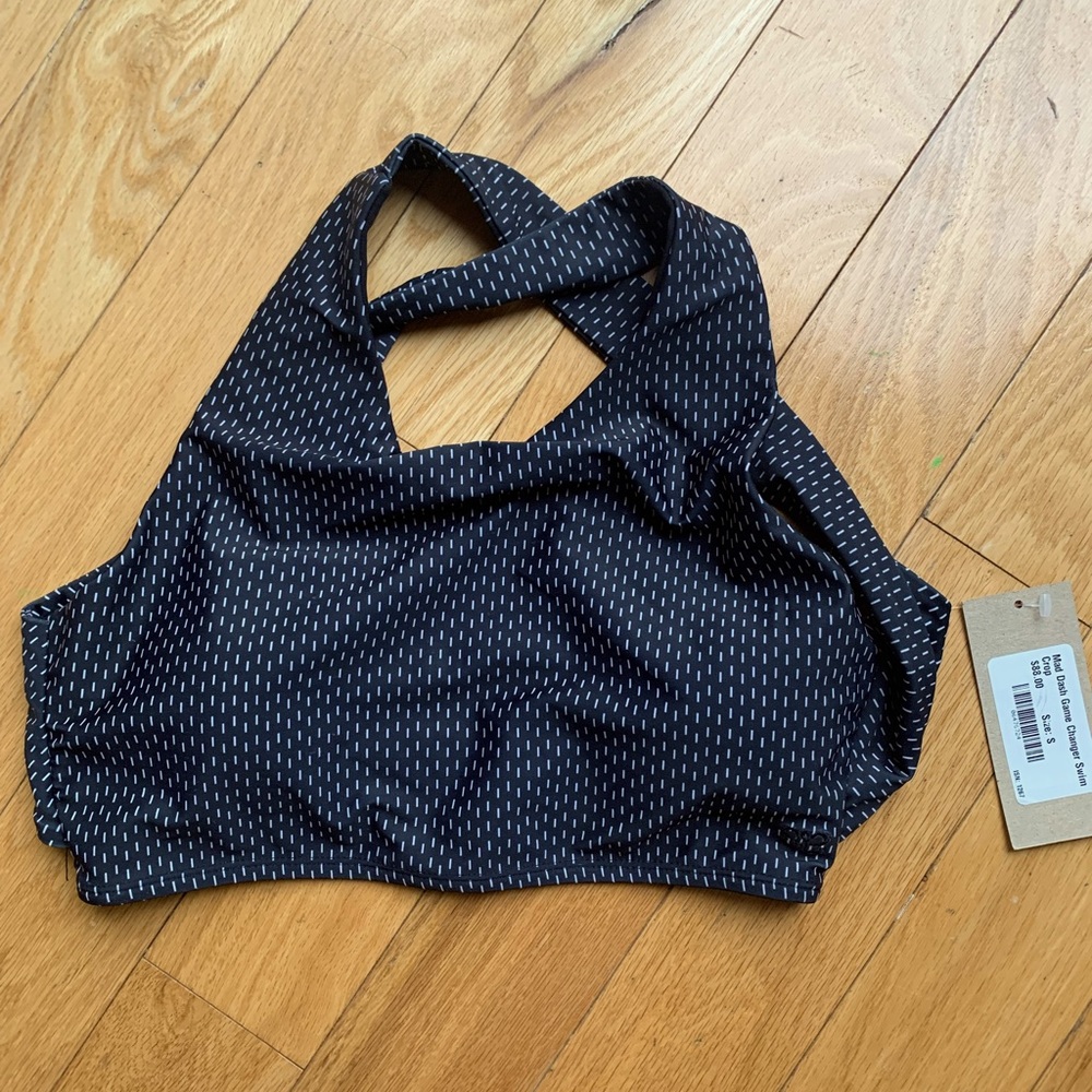 Albion Fit Mad Dash Crop Swim Size S